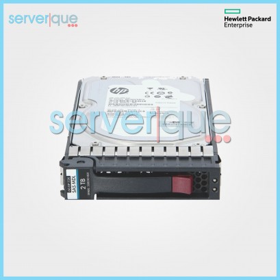 507616-B21 HP 2TB 6G SAS 7.2K rpm LFF 3.5-inch Dual Port Midline Hard Drive